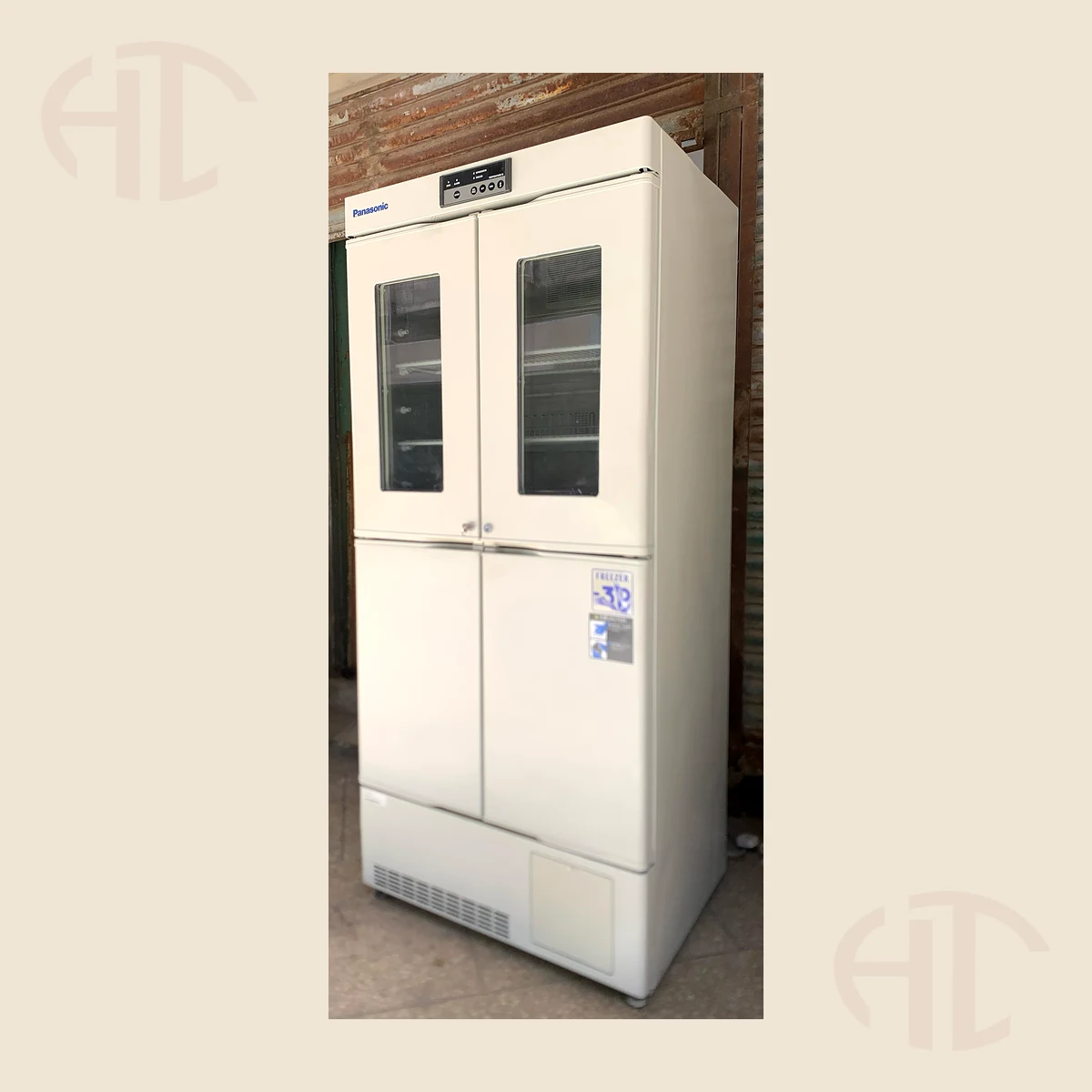 Panasonic Double Glass-Door Laboratory Refrigerator